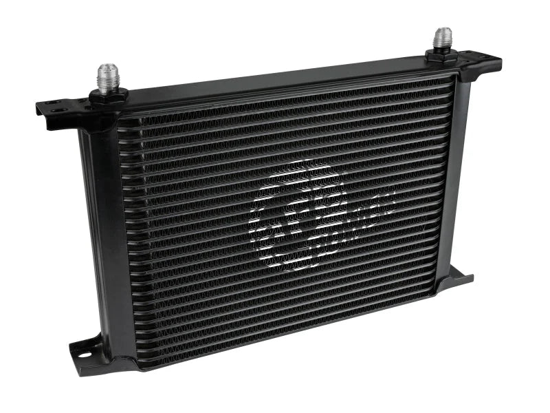 afe BladeRunner Oil Cooler 10 IN L x 2 IN W x 8 IN H - Installation View