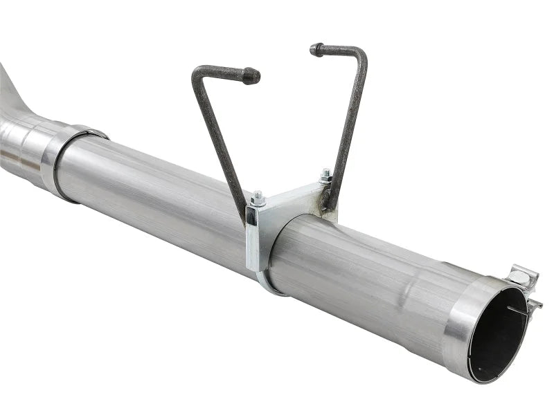 afe Large Bore-HD DPF-Back Exhaust System Dodge Diesel Trucks 07.5-12 L6-6.7L (td) - Installation View