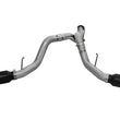 Load image into Gallery viewer, afe Large Bore-HD DPF-Back Exhaust System Ford Diesel Trucks 11-14 V8-6.7L (td) - Back View
