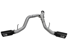 Load image into Gallery viewer, afe Large Bore-HD DPF-Back Exhaust System Ford Diesel Trucks 11-14 V8-6.7L (td) - Back View