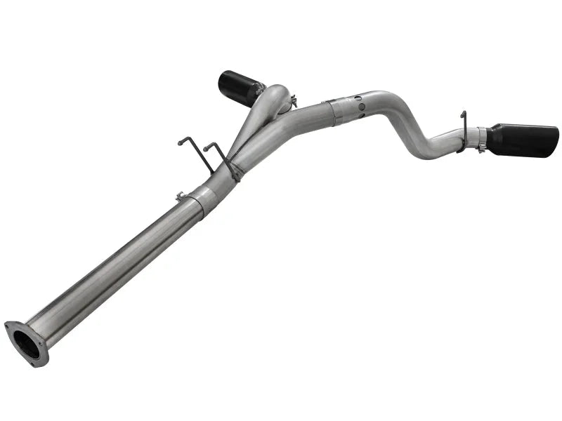 afe Large Bore-HD DPF-Back Exhaust System Ford Diesel Trucks 11-14 V8-6.7L (td) - Additional View 6