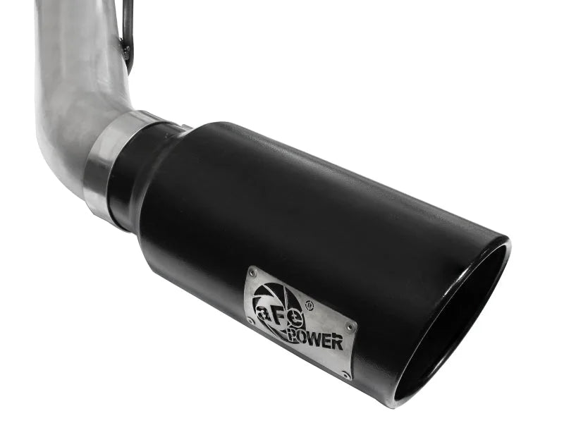 afe Large Bore-HD DPF-Back Exhaust System Ford Diesel Trucks 11-14 V8-6.7L (td) - Additional View 7