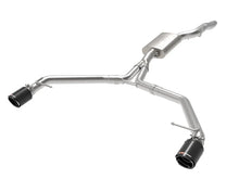 Load image into Gallery viewer, afe MACH Force-Xp 13-16 Audi Allroad L4 SS Axle-Back Exhaust w/ Carbon Tips - Main Product View