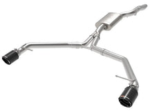 Load image into Gallery viewer, afe MACH Force-Xp 13-16 Audi Allroad L4 SS Axle-Back Exhaust w/ Carbon Tips - Additional View 9