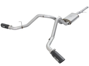 afe MACH Force-Xp Cat-Back Exhaust GM Silverado/Sierra 1500 09-18/ Limited 2019 V6-4.3/V8-4.8/5.3L - Main Product View