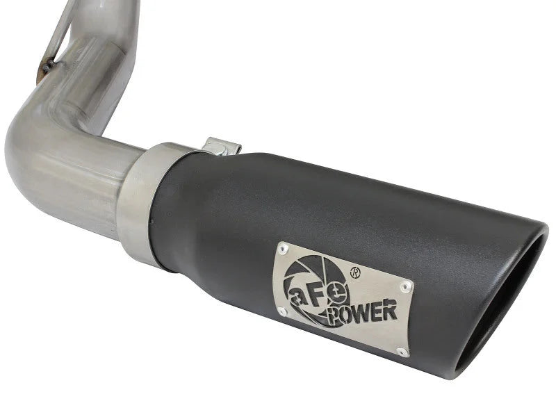afe MACH Force-Xp Cat-Back Exhaust GM Silverado/Sierra 1500 09-18/ Limited 2019 V6-4.3/V8-4.8/5.3L - Back View