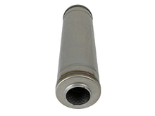 Load image into Gallery viewer, afe MACH Force-Xp Muffler 2-1/2 IN ID Center/Center x 5 IN Dia. x 18 IN L - Round Body - Installation View
