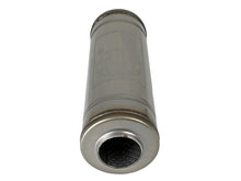 Load image into Gallery viewer, afe MACH Force-Xp Muffler 2-1/2 IN ID Center/Center x 9 IN Dia. x 14 IN L - Round Body - Side View