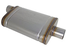 Load image into Gallery viewer, afe MACH Force-Xp Muffler 2-1/2 IN ID Offset/Center x 9 IN W x 4 IN H x 14 IN L - Oval Body - Main Product View
