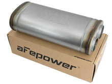 Load image into Gallery viewer, afe MACH Force-Xp Muffler 2-1/2 IN ID Offset/Dual x 18 IN L x 8 IN W x 5 IN H - Oval Body - Main Product View