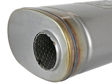 Load image into Gallery viewer, afe MACH Force-Xp Muffler 2-1/2 IN ID Offset/Dual x 18 IN L x 8 IN W x 5 IN H - Oval Body - Installation View