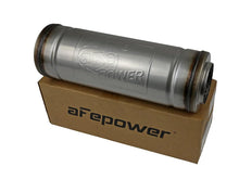 Load image into Gallery viewer, afe MACH Force-Xp Muffler 3 IN ID Center/Center x 5 IN Dia. x 14 IN L - Round Body - Main Product View
