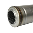 Load image into Gallery viewer, afe MACH Force-Xp Muffler 3 IN ID Center/Center x 5 IN Dia. x 14 IN L - Round Body - Side View