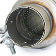Load image into Gallery viewer, afe MACH Force-Xp Muffler 3 IN ID Center/Center x 5 IN Dia. x 19 IN Overall Length - Round Body - Side View