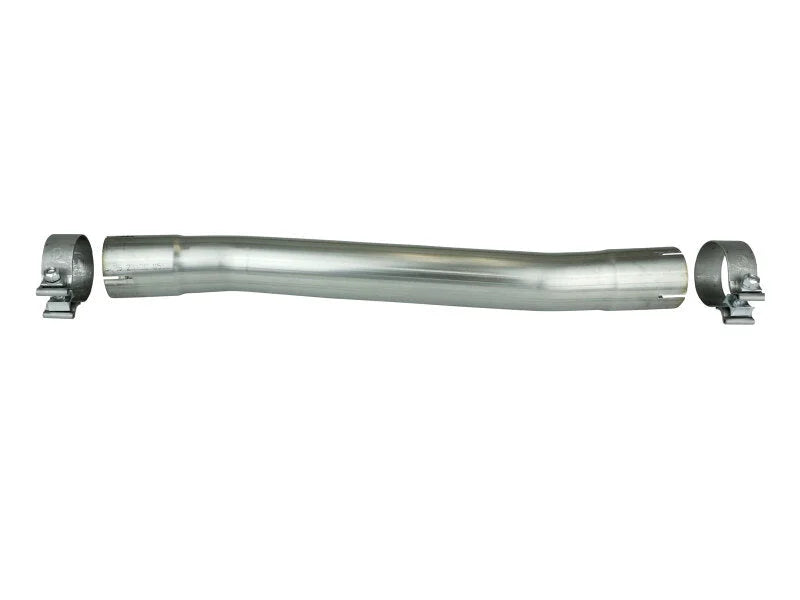 afe MACH Force-Xp Muffler Delete Pipe 2-1/2 IN ID Inlet/Outlet x 24 IN Overall Length - Installation View