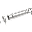 Load image into Gallery viewer, afe MACH Force-Xp Resonator 3 IN Inlet/Outlet x 4 IN Dia. x 12 IN Body x 16 IN Overall Length - Main Product View