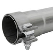 Load image into Gallery viewer, afe MACH Force-Xp Resonator Delete Pipe 3 IN Inlet/Outlet x 3 IN Dia. x 19 IN Overall L w/ Clamps - Side View