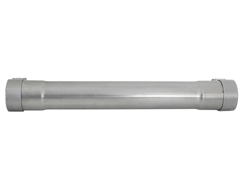 afe MACH Force-Xp Resonator Delete Pipe 3 IN Inlet/Outlet x 3 IN Dia. x 19 IN Overall L w/ Clamps - Additional View 5