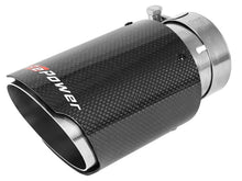 Load image into Gallery viewer, afe MACH Force-Xp Universal Exhaust Tip 2-1/2 IN Inlet x 3-1/2 IN Outlet X 7 IN L - Main Product View