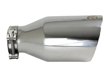 Load image into Gallery viewer, afe MACH Force-Xp Universal Exhaust Tip 2-1/2 IN Inlet x 4-1/2 IN Outlet x 9 IN L - Back View
