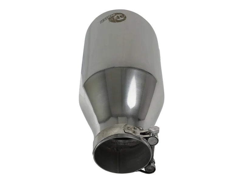 afe MACH Force-Xp Universal Exhaust Tip 2-1/2 IN Inlet x 4-1/2 IN Outlet x 9 IN L - Additional View 5