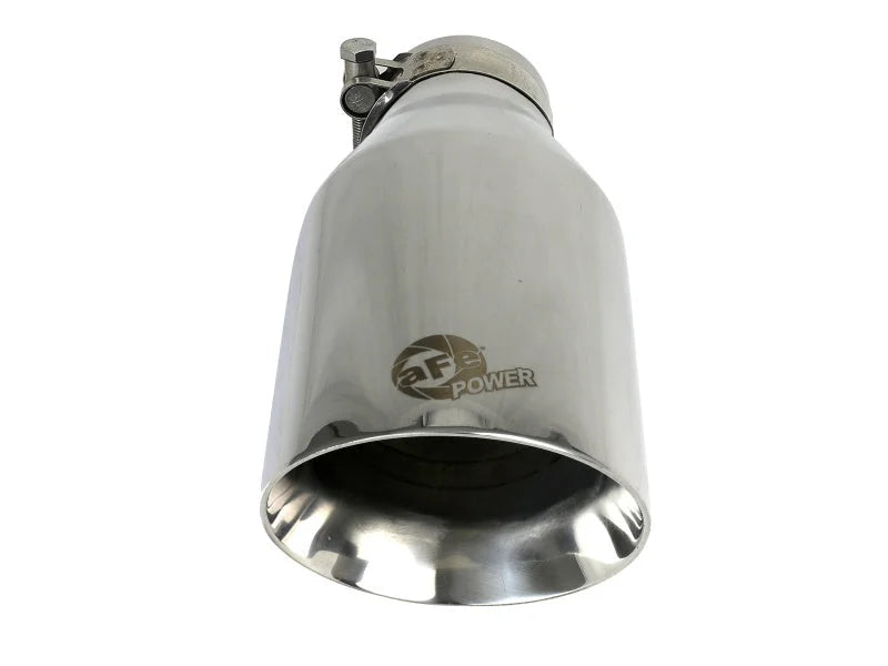 afe MACH Force-Xp Universal Exhaust Tip 2-1/2 IN Inlet x 4-1/2 IN Outlet x 9 IN L - Additional View 6