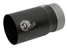 Load image into Gallery viewer, afe MACH Force-Xp Universal Exhaust Tip 3-1/2 IN Inlet x 4 IN Outlet x 7 IN L - Main Product View