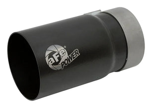 afe MACH Force-Xp Universal Exhaust Tip 3-1/2 IN Inlet x 4 IN Outlet x 7 IN L - Main Product View