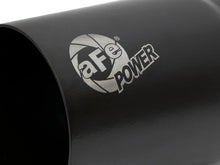 Load image into Gallery viewer, afe MACH Force-Xp Universal Exhaust Tip 3-1/2 IN Inlet x 4 IN Outlet x 7 IN L - Side View