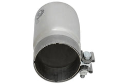 Load image into Gallery viewer, afe MACH Force-Xp Universal Exhaust Tip 3-1/2 IN Inlet x 4 IN Outlet x 7 IN L - Side View