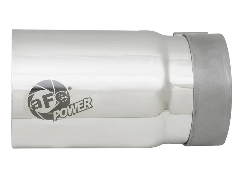 afe MACH Force-Xp Universal Exhaust Tip 3-1/2 IN Inlet x 4 IN Outlet x 7 IN L - Installation View