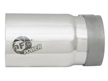 Load image into Gallery viewer, afe MACH Force-Xp Universal Exhaust Tip 3-1/2 IN Inlet x 4 IN Outlet x 7 IN L - Installation View