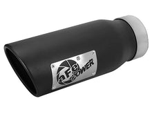 Load image into Gallery viewer, afe MACH Force-Xp Universal Exhaust Tip 3-1/2 IN Inlet x 4-1/2 IN Outlet x 12 IN L - Main Product View
