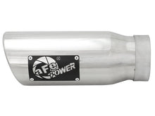 Load image into Gallery viewer, afe MACH Force-Xp Universal Exhaust Tip 3-1/2 IN Inlet x 4-1/2 IN Outlet x 12 IN L - Installation View