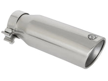 Load image into Gallery viewer, afe MACH Force-Xp Universal Exhaust Tip 3 IN Inlet x 4 IN Outlet x 12 IN L - Main Product View