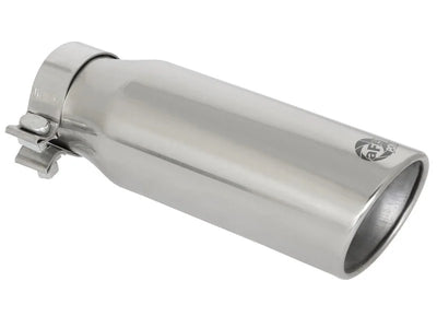 afe MACH Force-Xp Universal Exhaust Tip 3 IN Inlet x 4 IN Outlet x 12 IN L - Main Product View