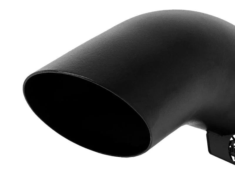 afe MACH Force-Xp Universal Exhaust Tip 3 IN Inlet x 4 IN Outlet x 15 IN L - Side View