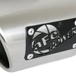 Load image into Gallery viewer, afe MACH Force-Xp Universal Exhaust Tip 3 IN Inlet x 4-1/2 IN Outlet x 9 IN L - Side View