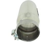 Load image into Gallery viewer, afe MACH Force-Xp Universal Exhaust Tip 4 IN Inlet x 5 IN Outlet x 12 IN L - Side View