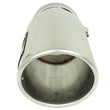 Load image into Gallery viewer, afe MACH Force-Xp Universal Exhaust Tip 4 IN Inlet x 5 IN Outlet x 12 IN L - Back View