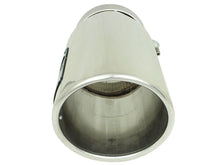 Load image into Gallery viewer, afe MACH Force-Xp Universal Exhaust Tip 4 IN Inlet x 5 IN Outlet x 12 IN L - Back View