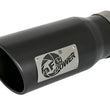 Load image into Gallery viewer, afe MACH Force-Xp Universal Exhaust Tip 4 IN Inlet x 5 IN Outlet x 12 IN L - Main Product View