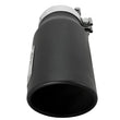 Load image into Gallery viewer, afe MACH Force-Xp Universal Exhaust Tip 4 IN Inlet x 5 IN Outlet x 12 IN L - Back View
