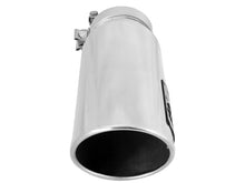 Load image into Gallery viewer, afe MACH Force-Xp Universal Exhaust Tip 4 IN Inlet x 5 IN Outlet x 12 IN L - Side View