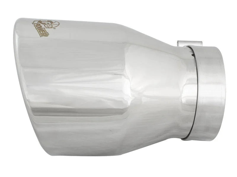 afe MACH Force-Xp Universal Exhaust Tip 4 IN Inlet x 6 IN Outlet x 9 IN L - Additional View 6