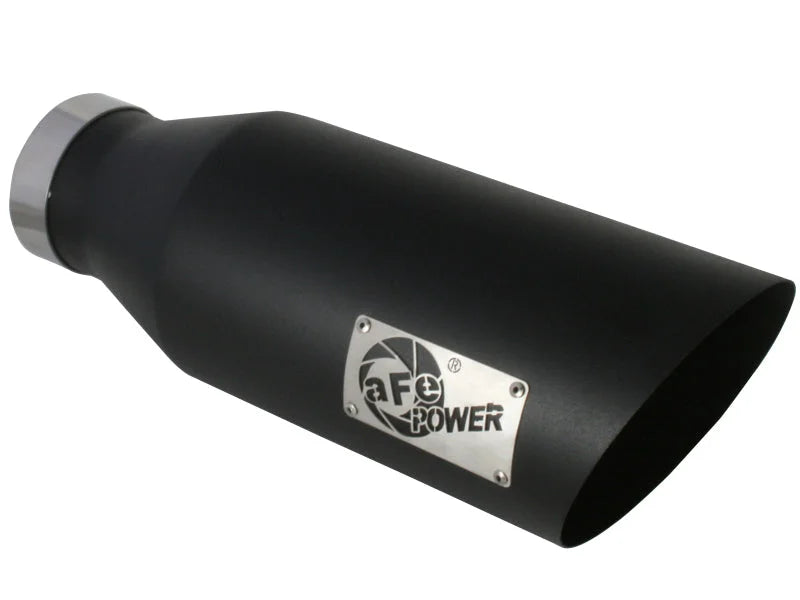 afe MACH Force-Xp Universal Exhaust Tip 4 IN Inlet x 7 IN Outlet x 18 IN L - Main Product View
