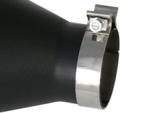 Load image into Gallery viewer, afe MACH Force-Xp Universal Exhaust Tip 4 IN Inlet x 7 IN Outlet x 18 IN L - Additional View 6