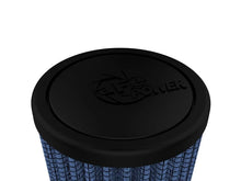 Load image into Gallery viewer, afe Magnum FLOW Crankcase Vent Filter 1-1/4 IN F x 3-3/4 IN B x 3-3/4 IN T x 3 IN H - Back View