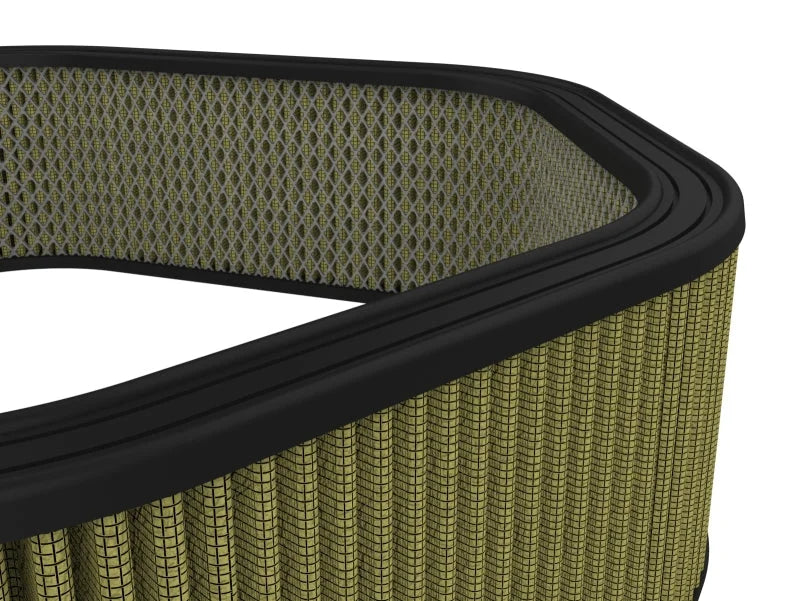 afe Magnum FLOW Custom Air Filter 20 IN L x 20 IN W x 5.35 IN H w/ Expanded Metal - Back View