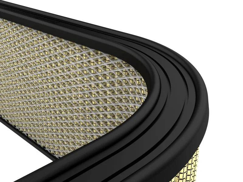 afe Magnum FLOW Custom Air Filter 20.6 IN L x 20.6 IN W x 6.50 IN H w/ Expanded Metal - Back View